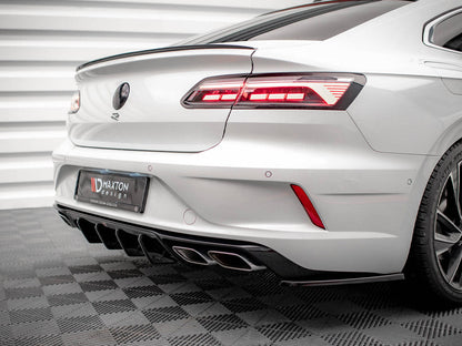Maxton Design - Rear Side Splitters Volkswagen Arteon R Sedan / Shooting Brake Mk1 Facelift