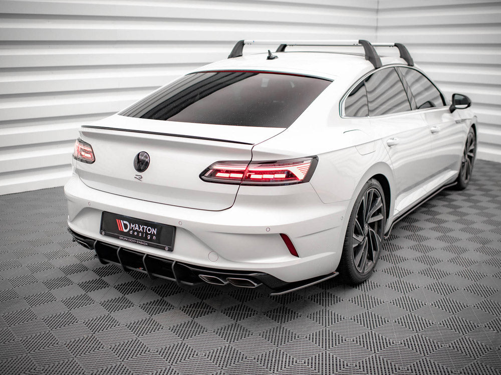 Maxton Design - Street PRO Rear Side Splitters Volkswagen Arteon R Sedan / Shooting Brake Mk1 Faceift