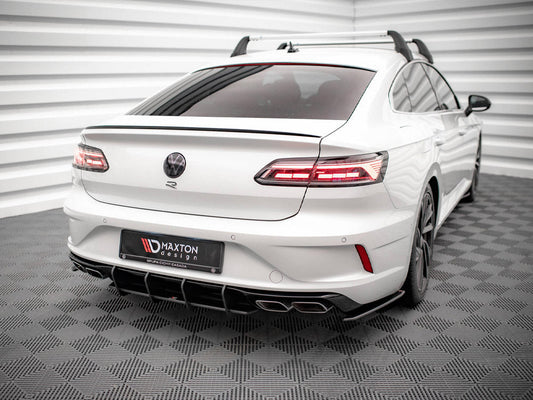 Maxton Design - Street PRO Rear Diffuser Volkswagen Arteon R Sedan / Shooting Brake Mk1 Faceift