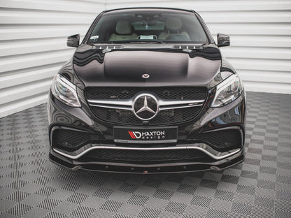 Maxton Design - FRONT SPLITTER V.1 MERCEDES GLE COUPE 63AMG C292 (2015-2019)