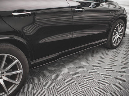 Maxton Design - SIDE SKIRTS DIFFUSERS MERCEDES GLE COUPE 63AMG C292 (2015-2019)