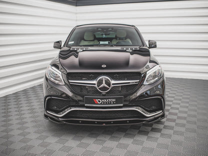 Maxton Design - FRONT SPLITTER V.2 MERCEDES GLE COUPE 63AMG C292 (2015-2019)