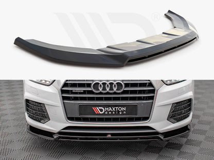 Maxton Design - FRONT SPLITTER V.2 AUDI Q3 8U FACELIFT (2014-2018)