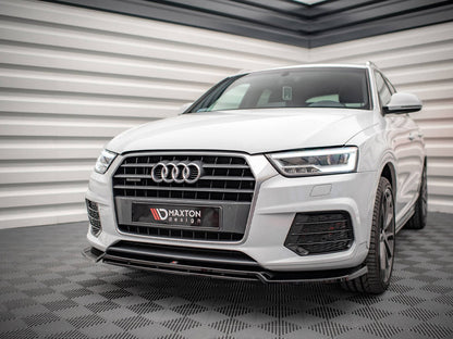Maxton Design - FRONT SPLITTER V.2 AUDI Q3 8U FACELIFT (2014-2018)