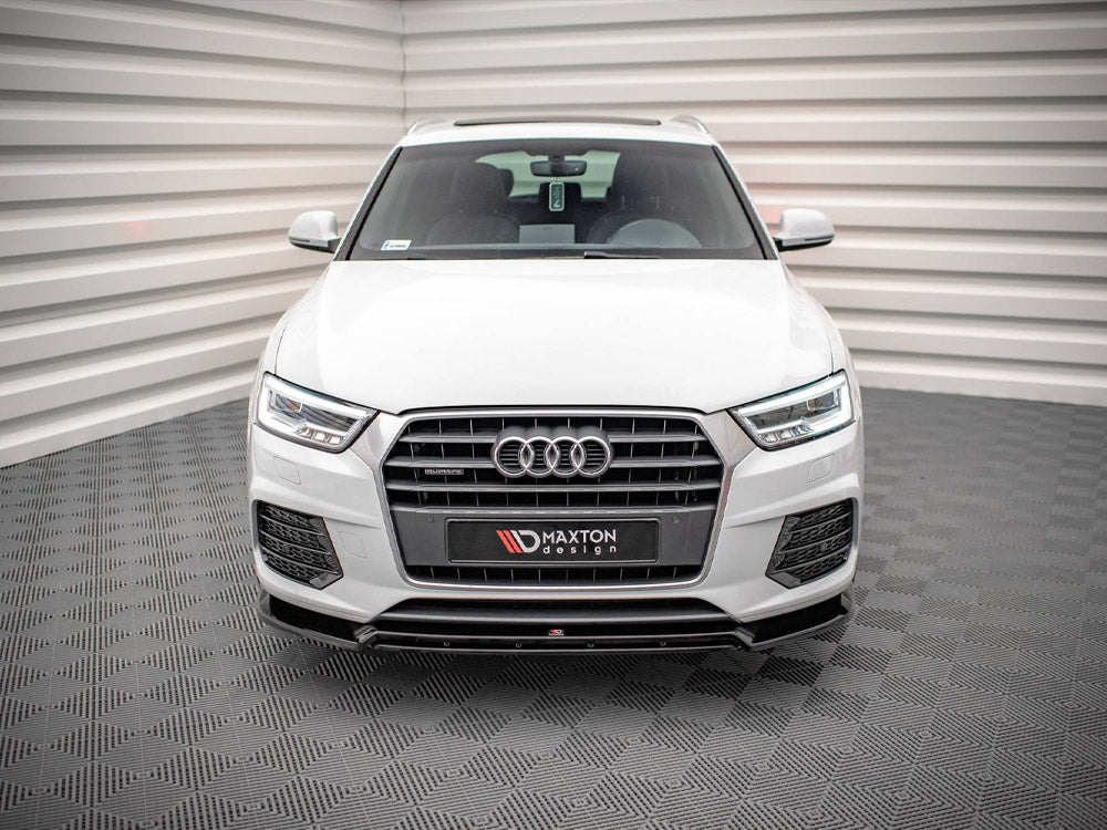 Maxton Design - FRONT SPLITTER V.2 AUDI Q3 8U FACELIFT (2014-2018)