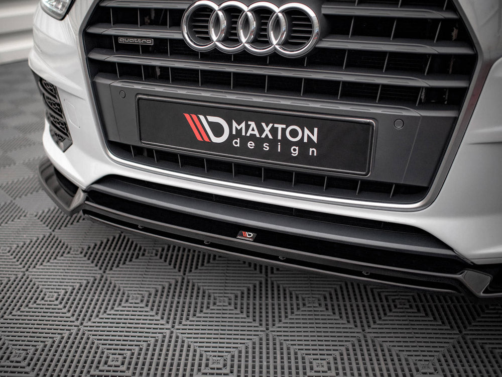 Maxton Design - FRONT SPLITTER V.2 AUDI Q3 8U FACELIFT (2014-2018)