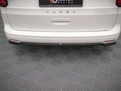 Maxton Design - CENTRAL REAR SPLITTER VW CADDY MK5 (2020-)