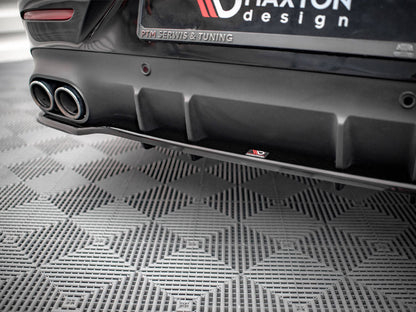 Maxton Design - REAR SPLITTER (VERTICAL BARS) MERCEDES-AMG CLS 53 C257 (2018-2021)