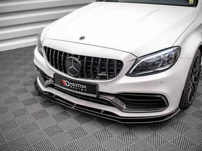 Maxton Design - FRONT SPLITTER V.3 MERCEDES-AMG C63 COUPE AMG AERO PACK C205 FACELIFT