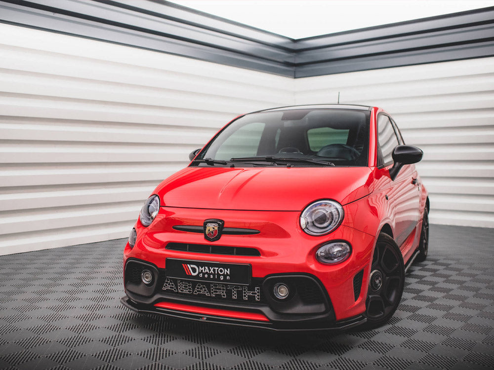 Maxton Design - FRONT SPLITTER FIAT 500 ABARTH MK1 FACELIFT (2016-2023)