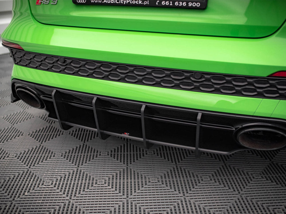 Maxton Design - STREET PRO REAR DIFFUSER AUDI RS3 SEDAN 8Y (2020-)