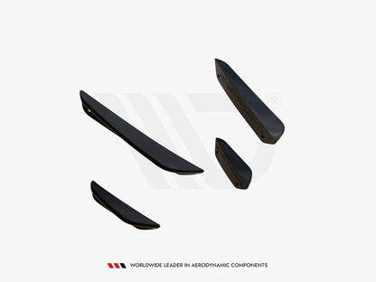Maxton Design - FRONT BUMPER WINGS (CANARDS) AUDI RS3 8Y (2020-)