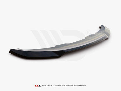 Maxton Design V1 (V.1) Gloss Black Front Lower Splitter Lip for BMW i3 Mk1 LCI Facelift 2017-2022 - Front Bumper Lip/Chin Spoiler/Air Dam/Front Apron/Front Valance - ABS Aero Body Kit Add-On