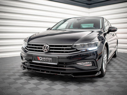 Maxton Design - FRONT SPLITTER V.1 VW PASSAT B8 FACELIFT (2019-2023)