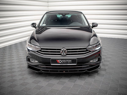Maxton Design - FRONT SPLITTER V.1 VW PASSAT B8 FACELIFT (2019-2023)