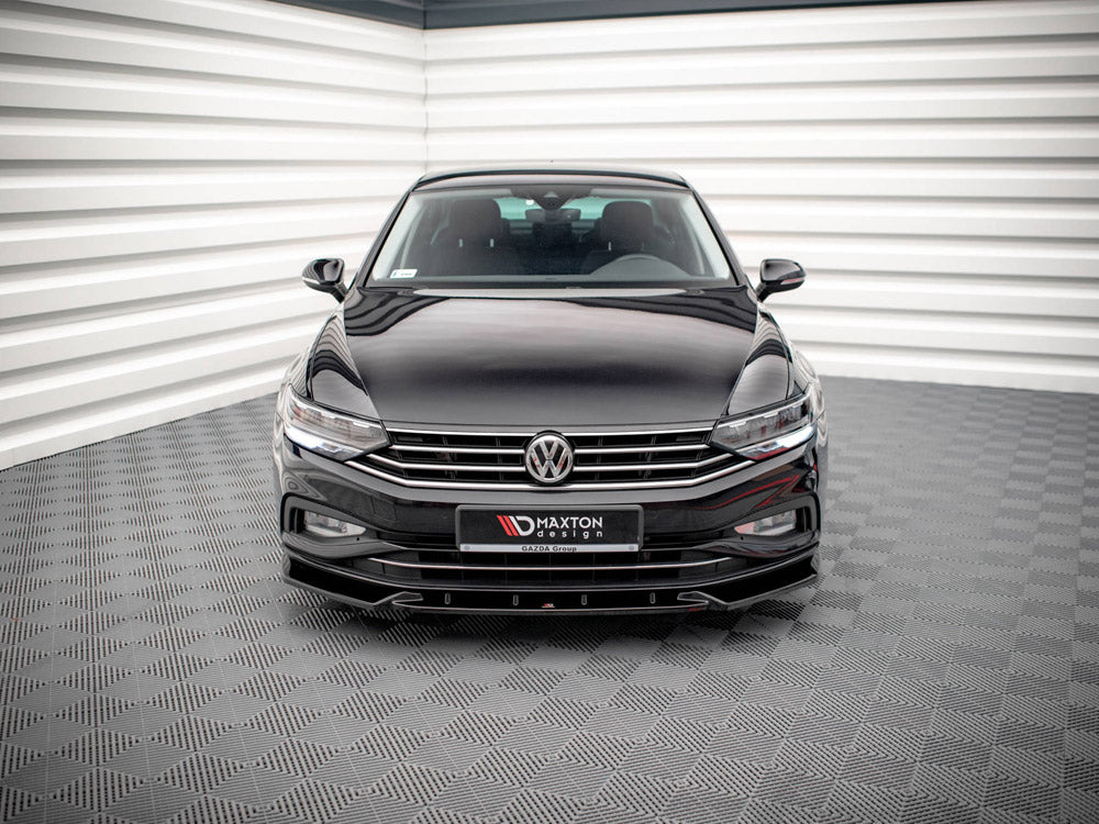 Maxton Design - FRONT SPLITTER V.2 VW PASSAT B8 FACELIFT (2019-2023)