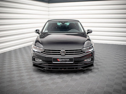 Maxton Design - FRONT SPLITTER V.2 VW PASSAT B8 FACELIFT (2019-2023)