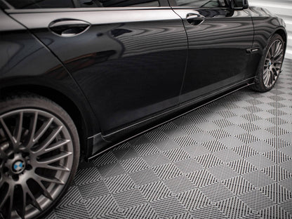 Maxton Design - SIDE SKIRTS DIFFUSERS BMW 7 M-PACK F01 (2008-2013)