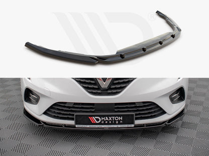 Maxton Design - FRONT SPLITTER V.1 RENAULT CLIO MK5 (2019-)