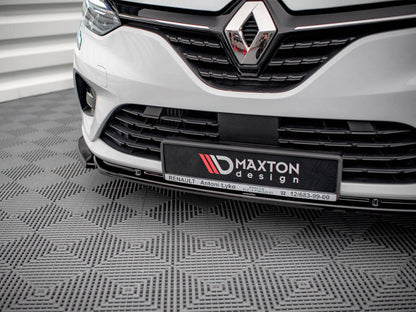 Maxton Design - FRONT SPLITTER V.1 RENAULT CLIO MK5 (2019-)