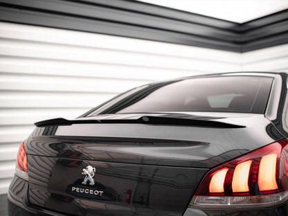 Maxton Design - SPOILER CAP PEUGEOT 508 GT MK1 FACELIFT (2014-2018)