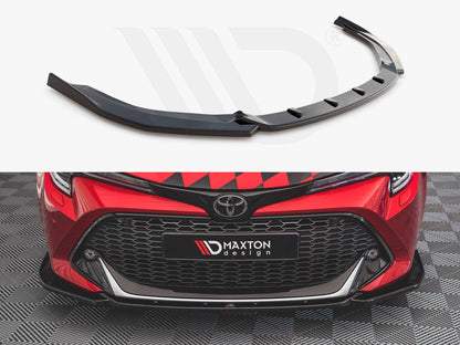 Maxton Design - Front Splitter Toyota Corolla GR Sport XII