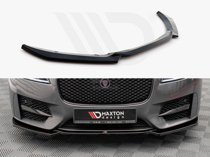 Maxton Design - FRONT SPLITTER V.1 JAGUAR XF R-SPORT MK2 (2015-2020)