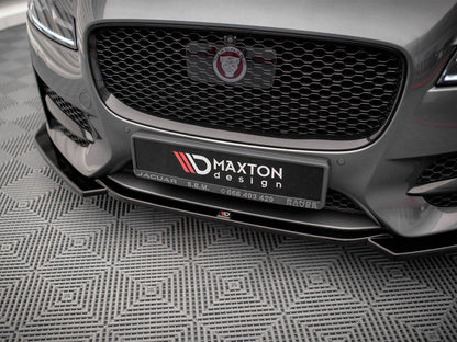 Maxton Design - FRONT SPLITTER V.1 JAGUAR XF R-SPORT MK2 (2015-2020)