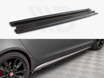 Maxton Design - SIDE SKIRTS DIFFUSERS JAGUAR XF R-SPORT MK2 (2015-2020)