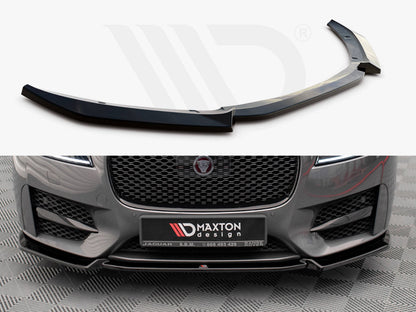Maxton Design - FRONT SPLITTER V.2 JAGUAR XF R-SPORT MK2 (2015-2020)