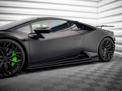 Maxton Design - SIDE SKIRTS DIFFUSERS LAMBORGHINI HURACAN EVO (2020-)