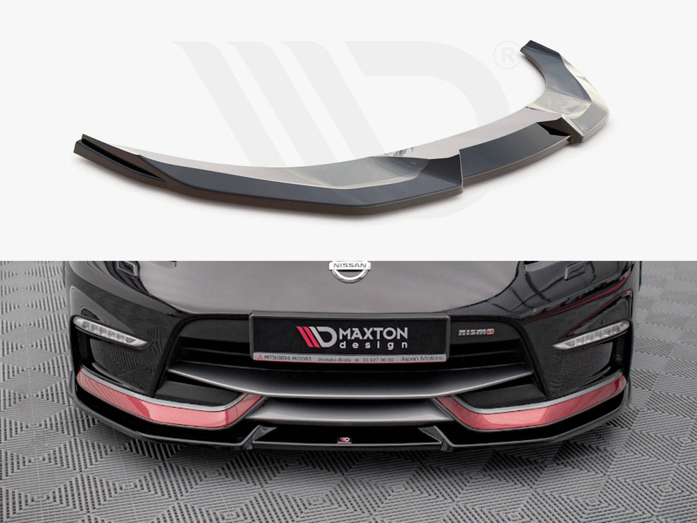 Maxton Design - FRONT SPLITTER V.2 NISSAN 370Z NISMO FACELIFT (2014-2020)