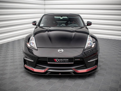 Maxton Design - FRONT SPLITTER V.2 NISSAN 370Z NISMO FACELIFT (2014-2020)