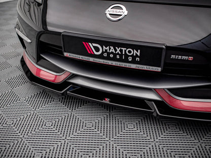 Maxton Design - FRONT SPLITTER V.2 NISSAN 370Z NISMO FACELIFT (2014-2020)
