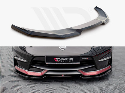 Maxton Design - FRONT SPLITTER V.3 NISSAN 370Z NISMO FACELIFT (2014-2020)