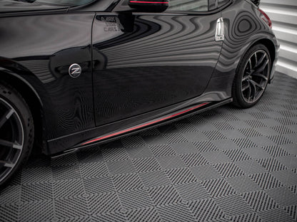 Maxton Design - SIDE SKIRTS DIFFUSERS V.1 NISSAN 370Z NISMO FACELIFT (2014-2020)