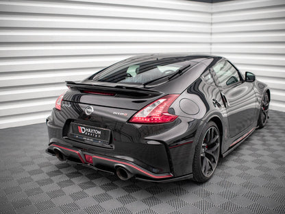 Maxton Design - REAR SIDE SPLITTERS NISSAN 370Z NISMO FACELIFT (2014-2020)