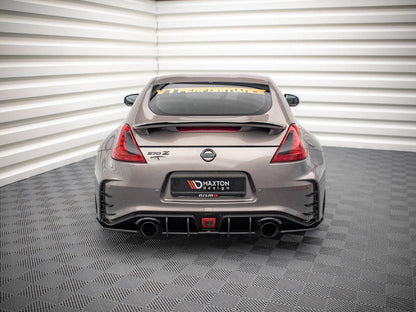 Maxton Design - STREET PRO REAR SIDE SPLITTERS NISSAN 370Z NISMO FACELIFT (2014-2020)