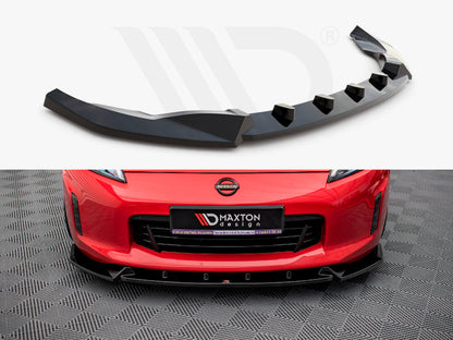 Maxton Design - FRONT SPLITTER V.3 NISSAN 370Z FACELIFT (2012-2020)