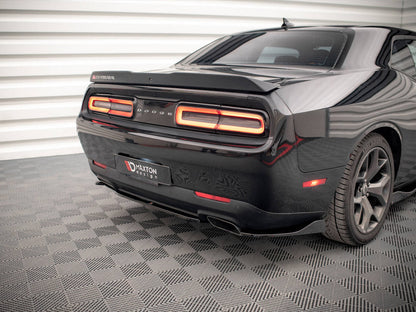 Maxton Design - REAR SIDE SPLITTERS DODGE CHALLENGER RT MK3 FACELIFT (2014-)