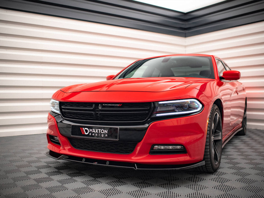 Maxton Design - FRONT SPLITTER V.1 DODGE CHARGER RT MK7 FACELIFT (2014-)