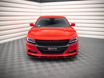 Maxton Design - FRONT SPLITTER V.1 DODGE CHARGER RT MK7 FACELIFT (2014-)