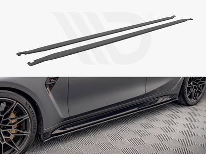 Maxton Design - STREET PRO SIDE SKIRTS DIFFUSERS BMW M3 G80 (2021-)