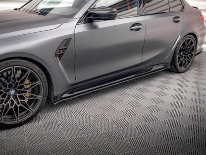 Maxton Design - STREET PRO SIDE SKIRTS DIFFUSERS BMW M3 G80 (2021-)
