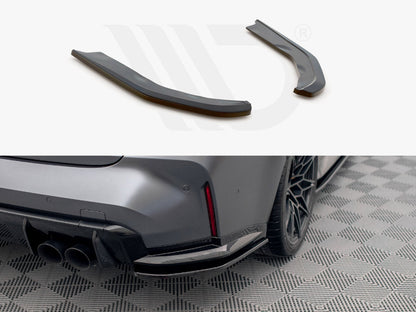 Maxton Design - REAR SIDE SPLITTERS V.1 BMW M3 G80