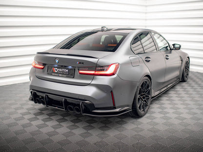 Maxton Design - Street PRO Rear Side Splitters V.1 BMW M3 Sedan / Touring G80 / G81