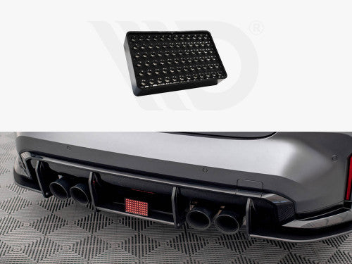 Maxton Design LED Third Brake Light (CHMSL) Rear Centre/Center Light Bar for BMW M3 G80 2021+ Saloon/Sedan | High-Mount Stop Lamp | Track Use Only | Requires BM3G80MCNC-RS1