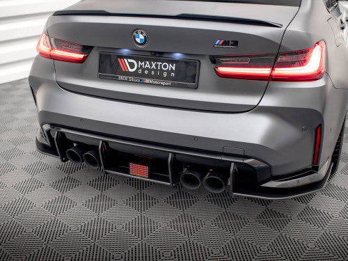 Maxton Design LED Third Brake Light (CHMSL) Rear Centre/Center Light Bar for BMW M3 G80 2021+ Saloon/Sedan | High-Mount Stop Lamp | Track Use Only | Requires BM3G80MCNC-RS1