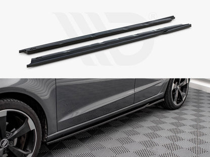 Maxton Design - SIDE SKIRTS DIFFUSERS AUDI A3 SPORTBACK 8V