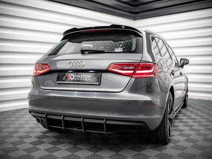 Maxton Design - STREET PRO REAR DIFFUSER AUDI A3 SPORTBACK 8V (2013-2016)